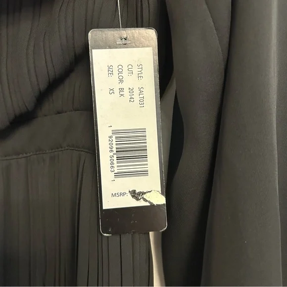 NWT Bebe Black Sweetheart Maxi Dress, Size XS - Picture 9 of 9